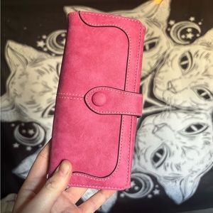 Pink Long Wallet
